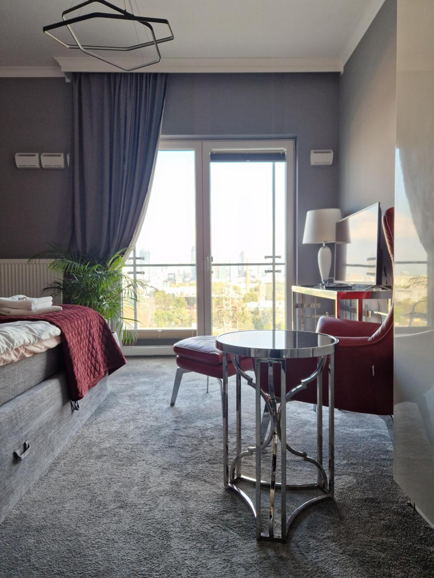 Apartamenty Wola Tower Na Prymasa - Z Widokiem Na City Warsawa Bagian luar foto